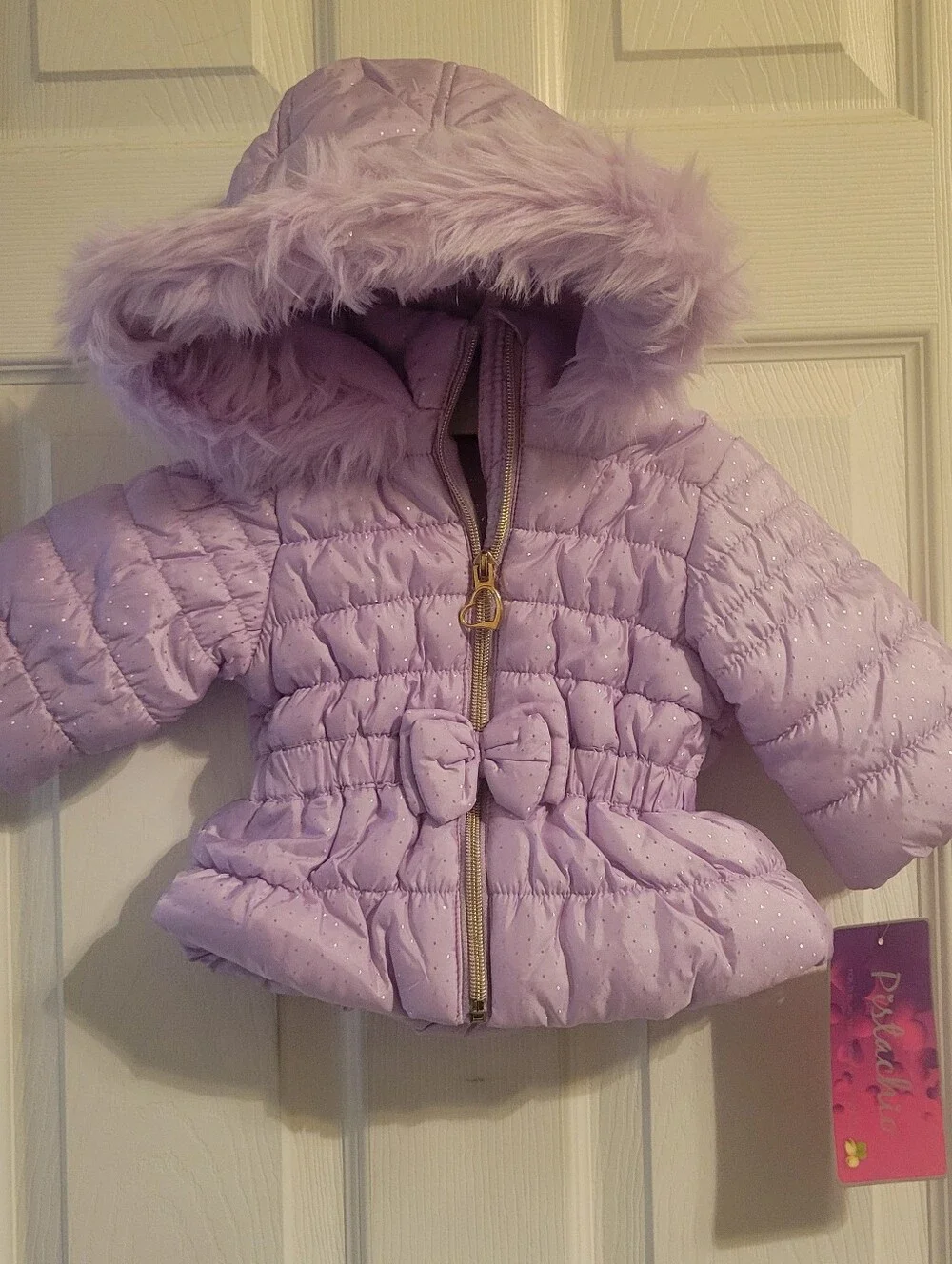 Baby Girl Winter Coat Size 6 mo By Pistachio New With Tags